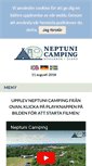 Mobile Screenshot of neptunicamping.se